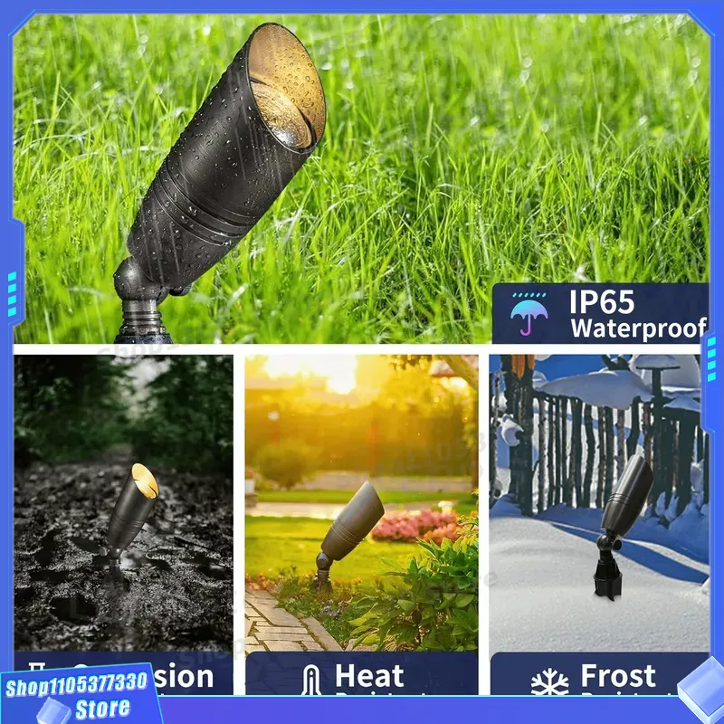 Foco LED MR16 de Bajo Voltaje  - Outdoor Lighting Brass reseña y precio