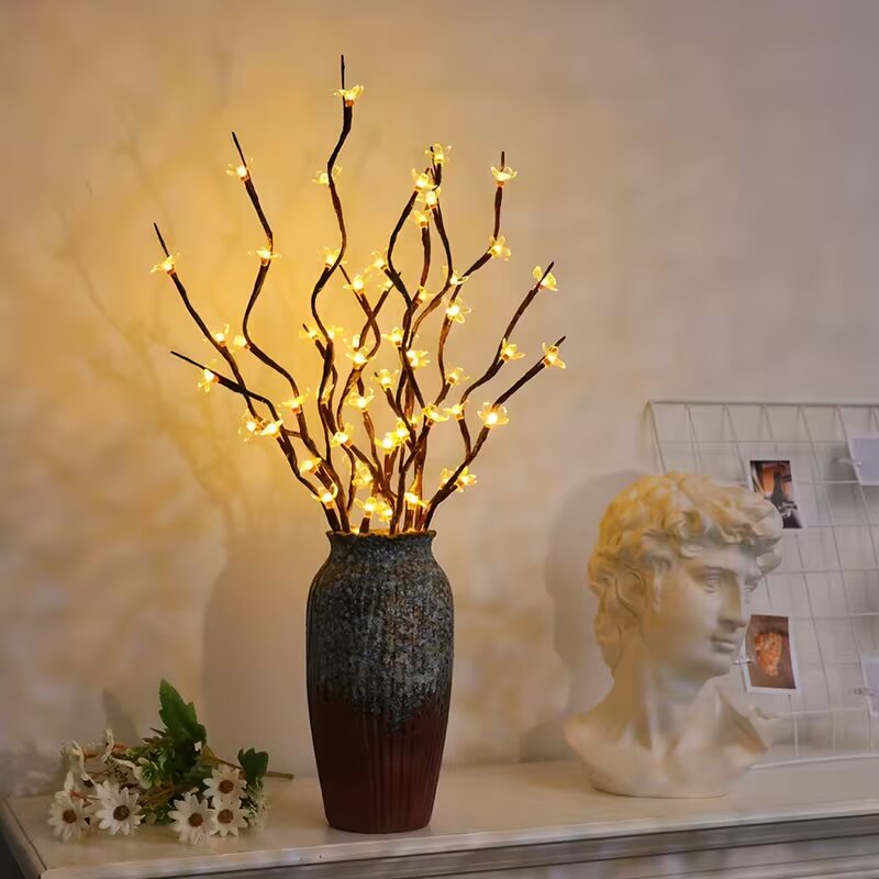 Luces LED para ramas de árbol  - Outdoor Lighting Battery Powered reseña y precio