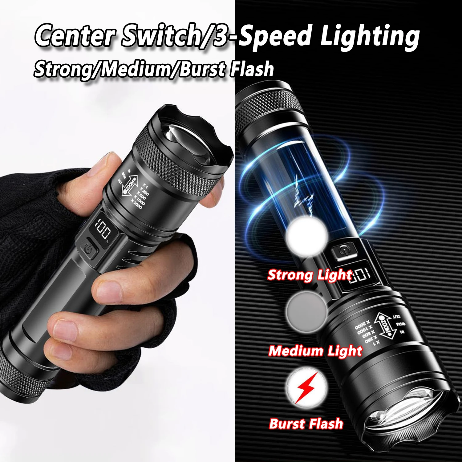 Linterna LED ultrabrillante, l - Outdoor Lighting Nearby reseña y precio