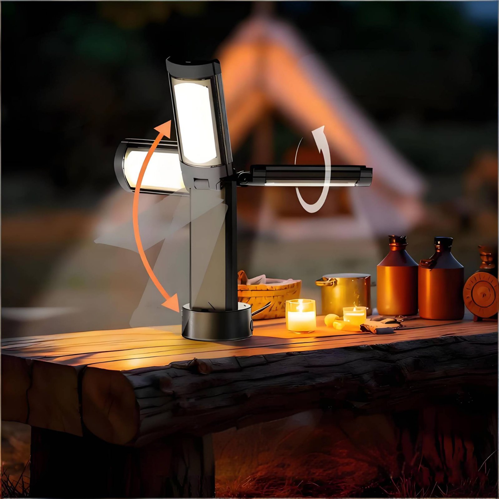 Lámpara de Camping Telescópica - Outdoor Lighting Lamp reseña y precio