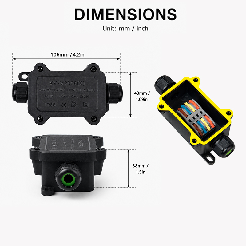 Caja de Conexiones Impermeable - Outdoor Lighting Electrical Box reseña y precio