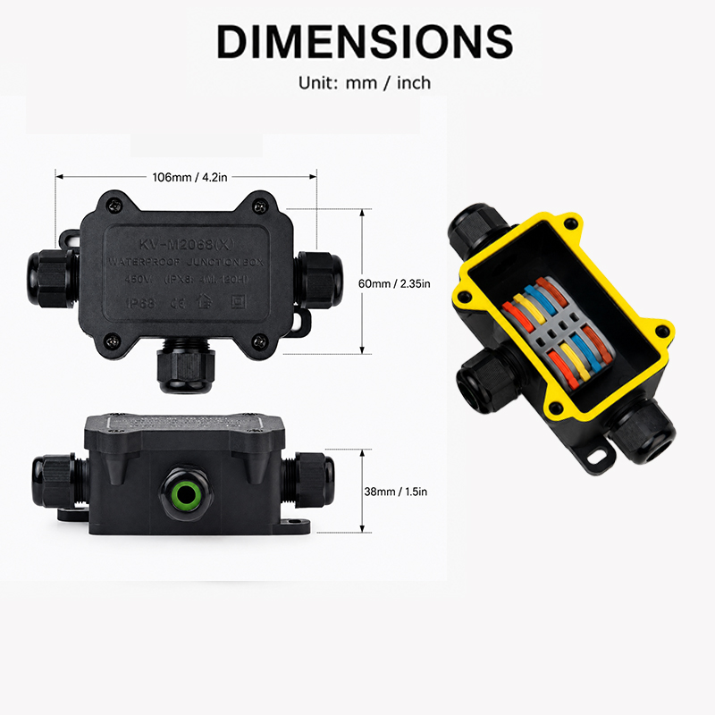Caja de Conexiones Impermeable - Outdoor Lighting Electrical Box reseña y precio