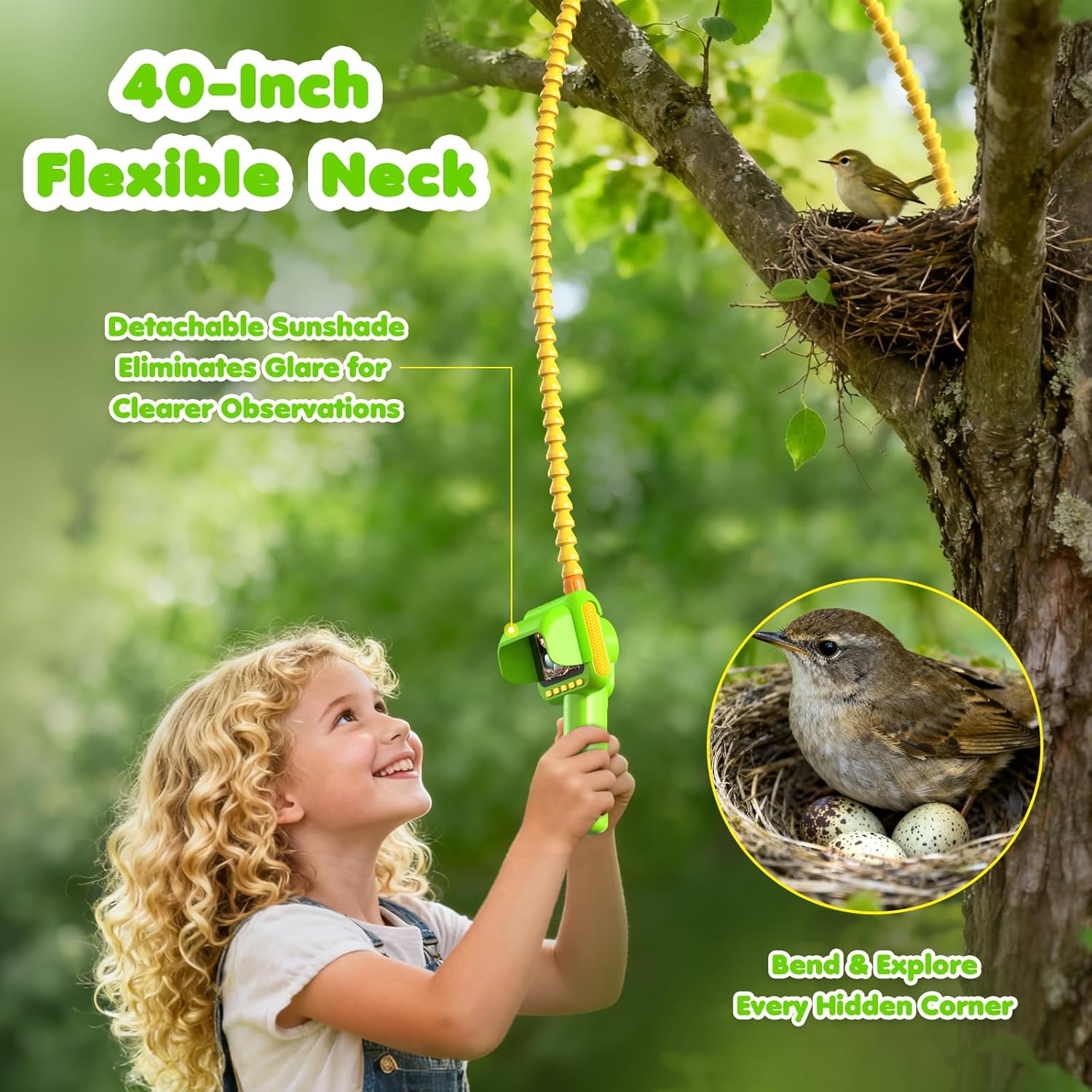 Endoscopio para Niños, Cámara  - Outdoor Lighting And Camera reseña y precio