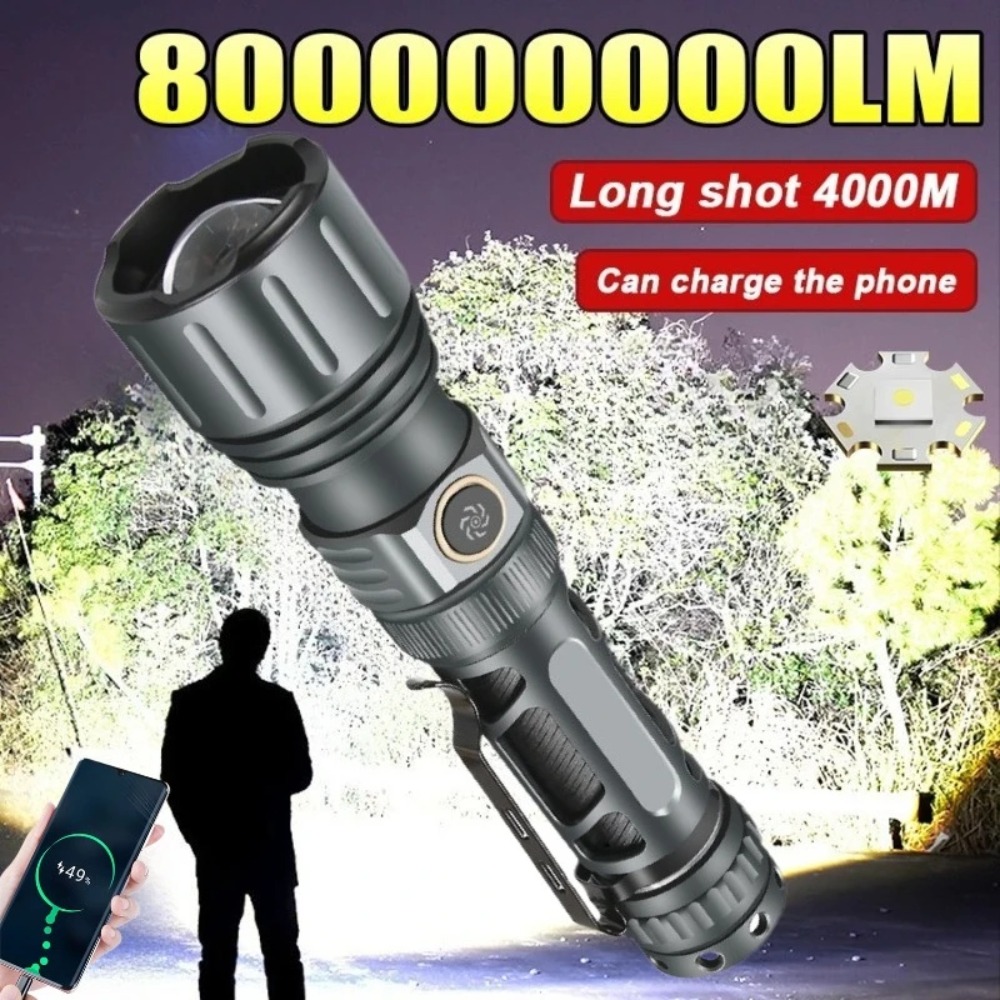 Linterna Súper Brillante, Lámp - Outdoor Lighting Rechargeable reseña y precio