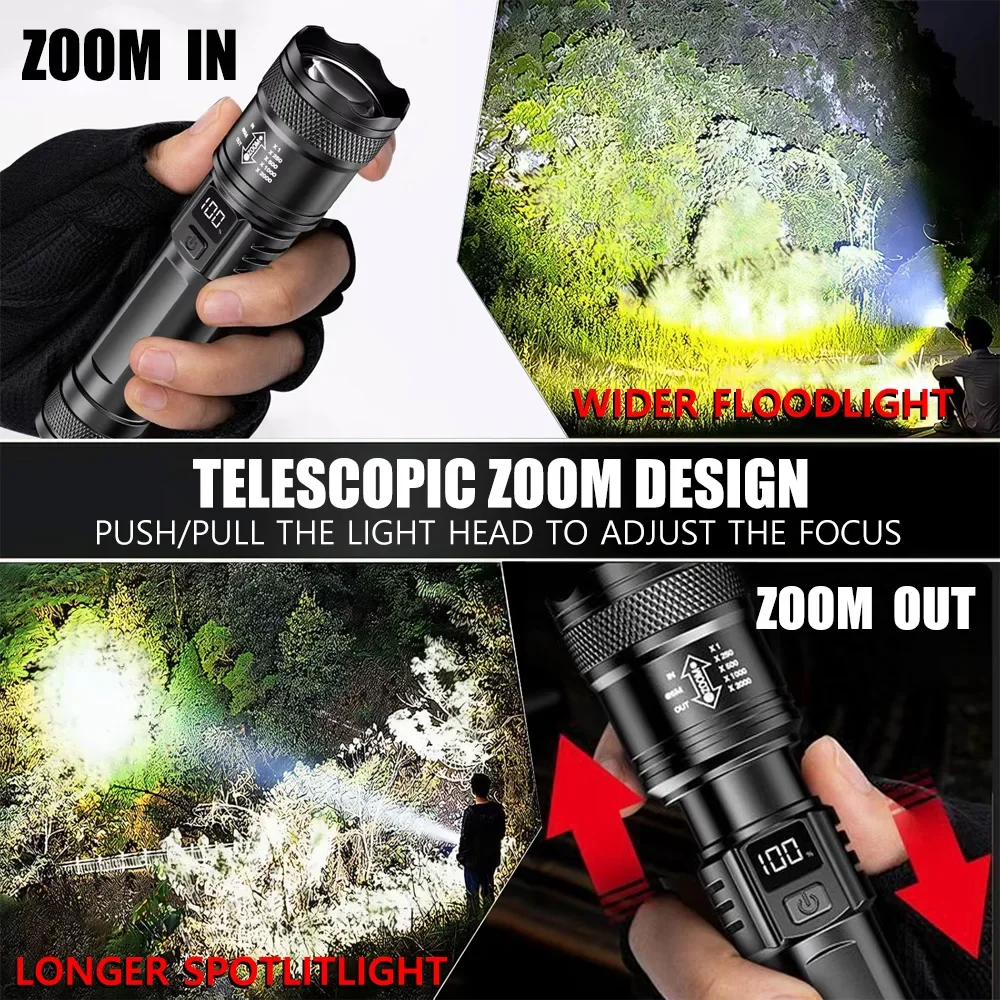 Linterna LED Recargable con Zo - Outdoor Lighting Nearby reseña y precio