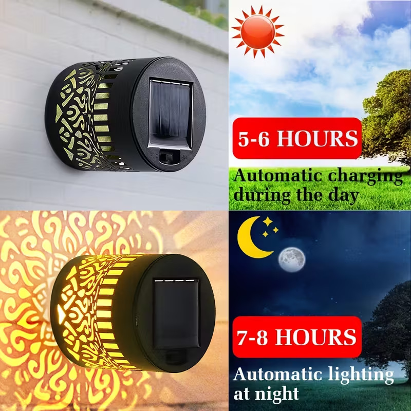Lámpara Solar LED de Pared con - Solar Lantern Hanging reseña y precio