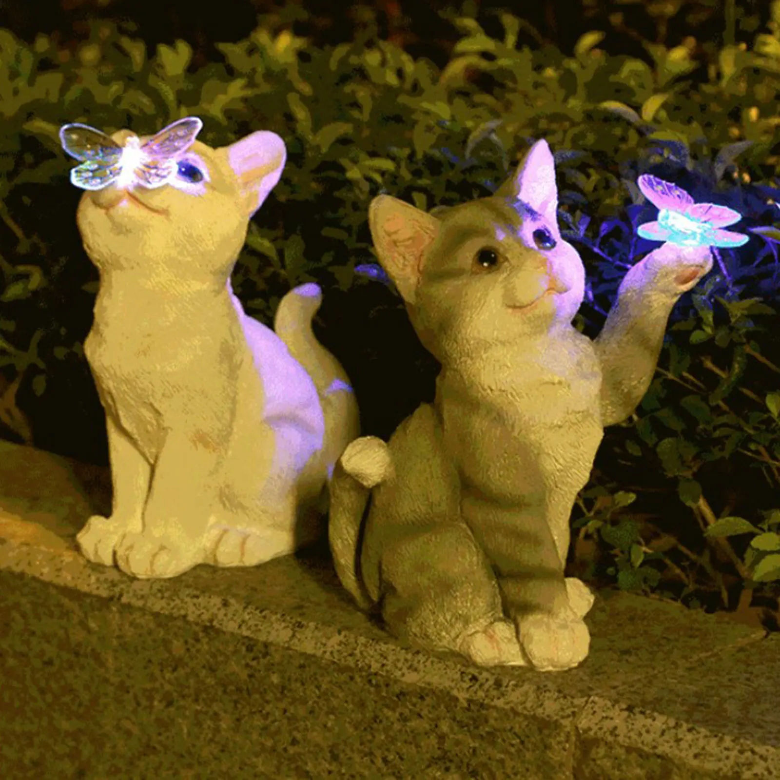 Escultura de gato al aire libr - Outdoor Lighting For Gazebo reseña y precio