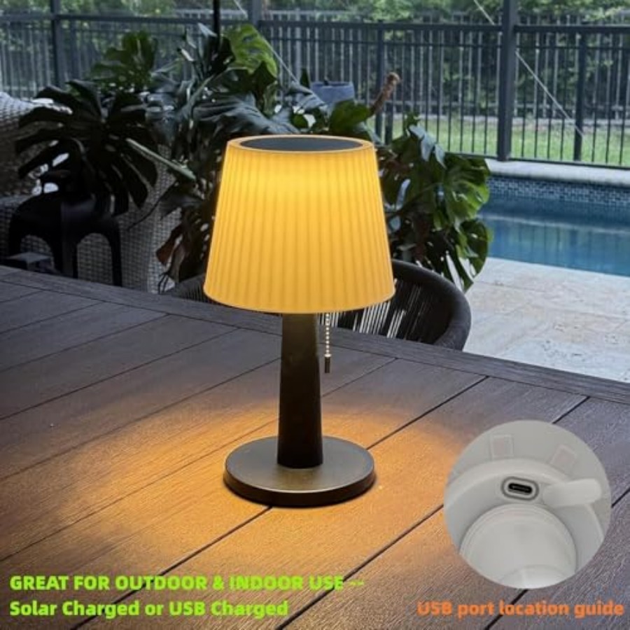Lámparas Solares de Mesa para  - Outdoor Lighting Lamp reseña y precio