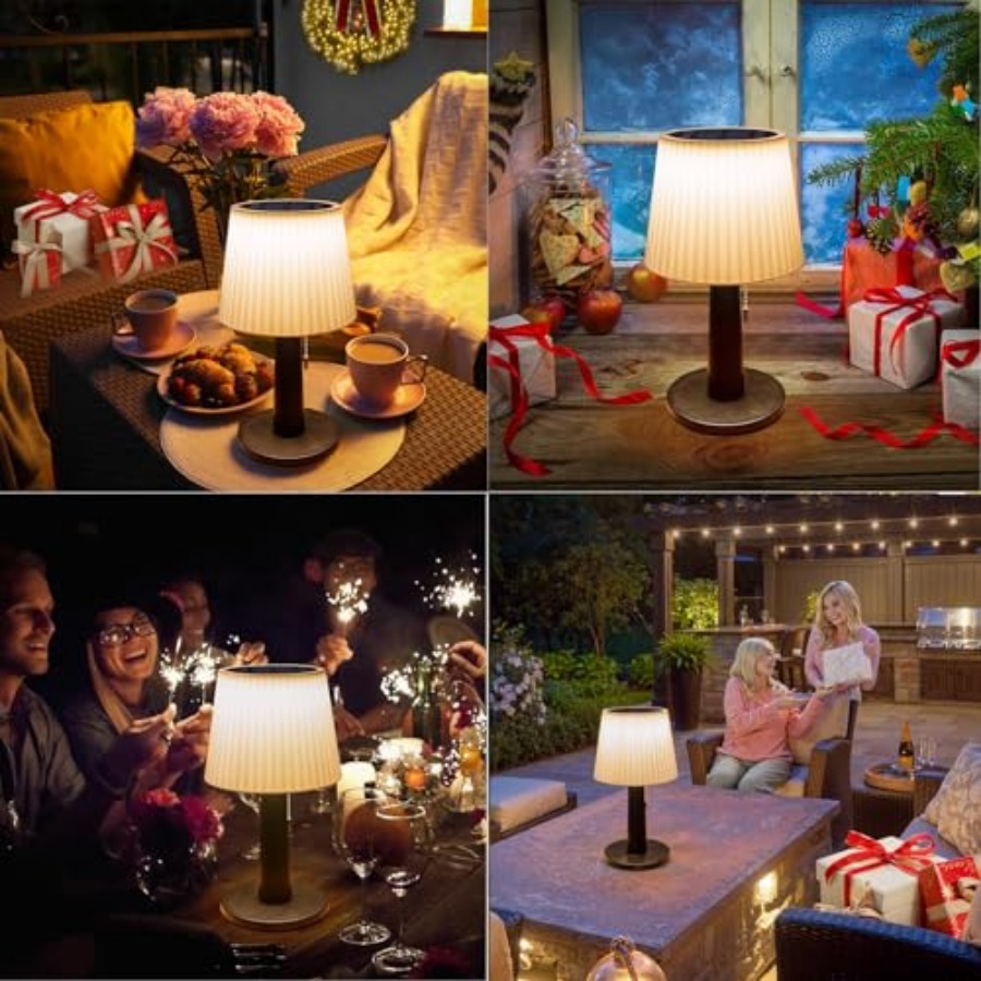 Lámparas Solares de Mesa para  - Outdoor Lighting Lamp reseña y precio