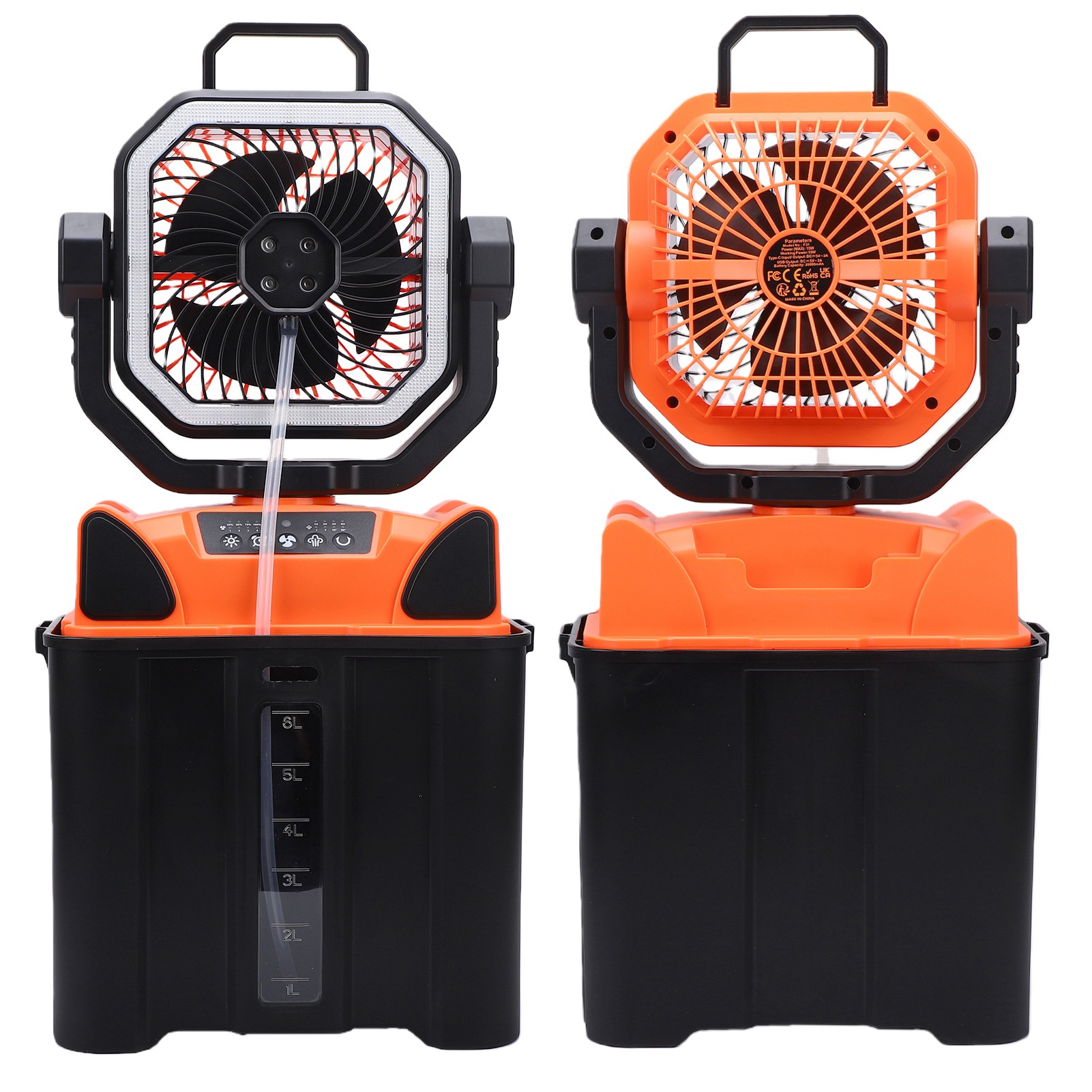Ventilador de Camping Recargab - Outdoor Lighting Battery Powered reseña y precio