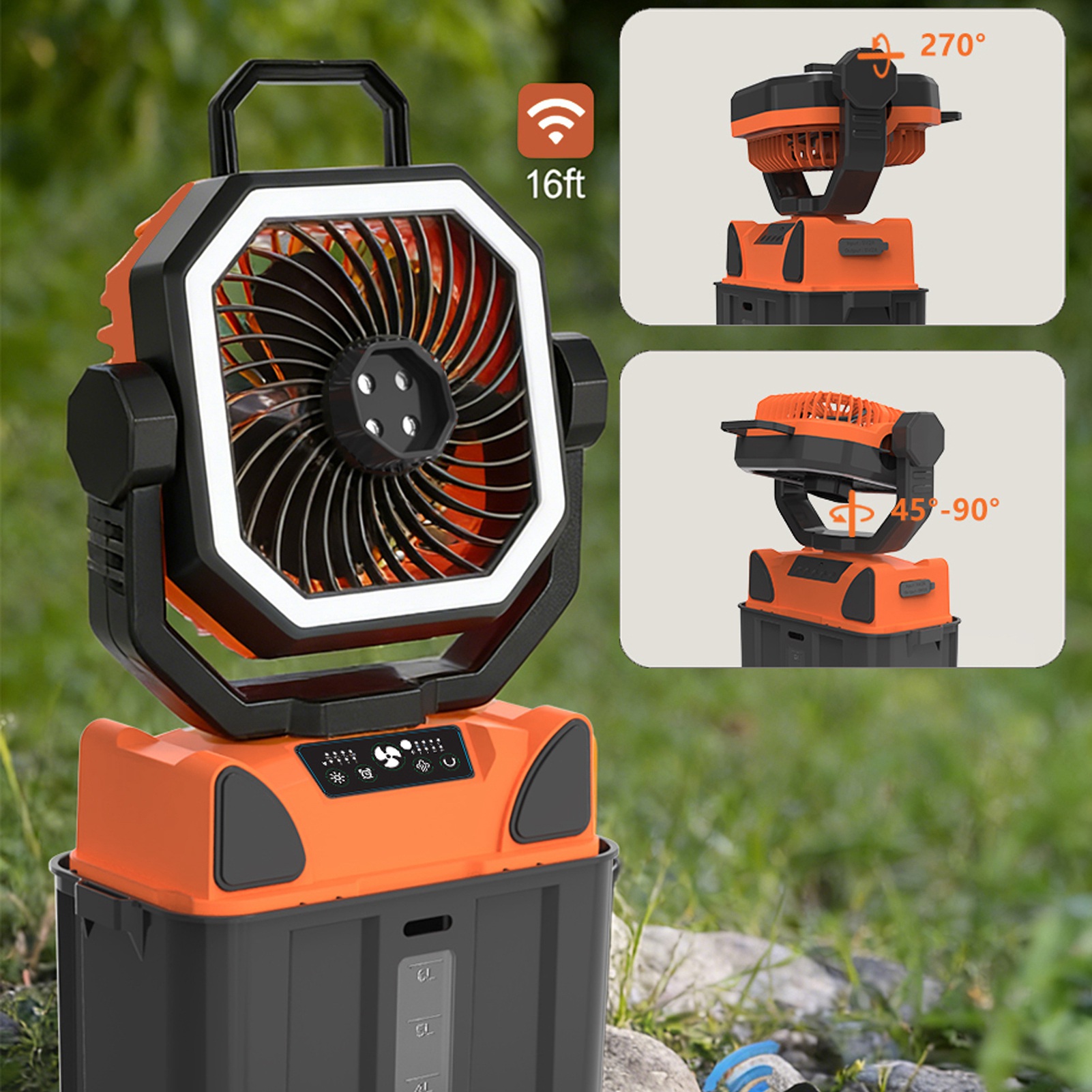 Ventilador de Camping Recargab - Outdoor Lighting Battery Powered reseña y precio
