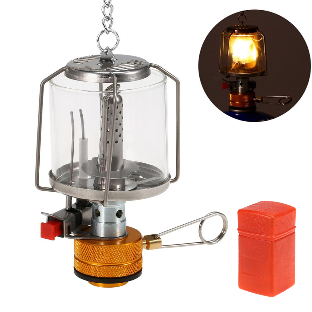 1 Set Gas Lamp Outdoor Camping - Outdoor Lighting Brass reseña y precio