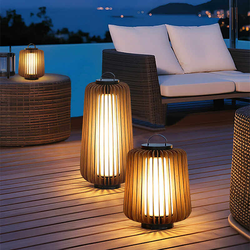 Lámpara de pie luminosa para p - Outdoor Lighting Lamp reseña y precio