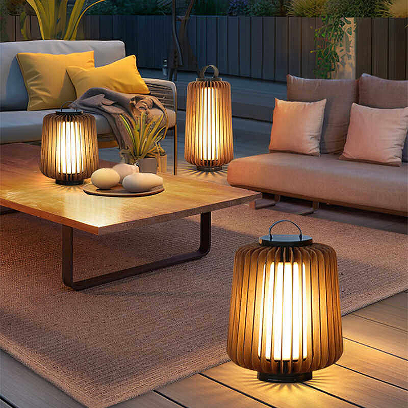 Lámpara de pie luminosa para p - Outdoor Lighting Lamp reseña y precio